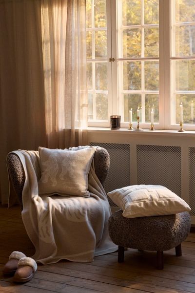 Putetrekk i ull Bjørner