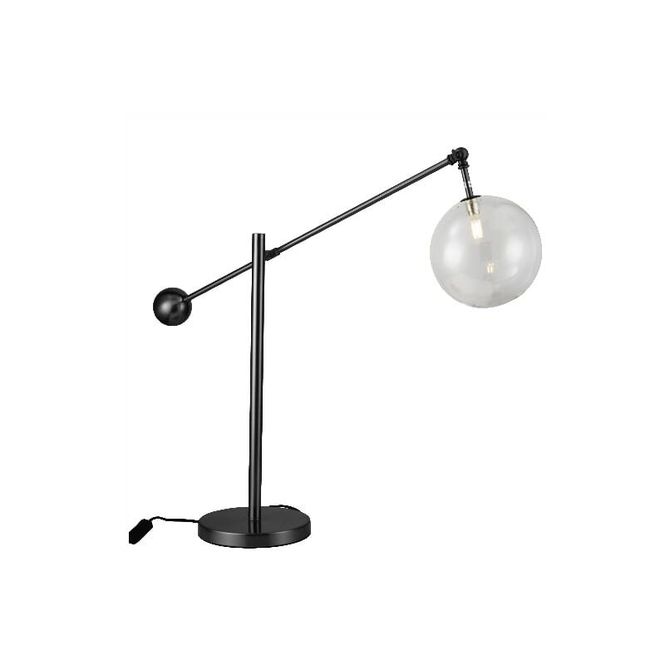 Hovedbilde Bordlampe McALLAN klart glass B 80 D20 H65-110 ...