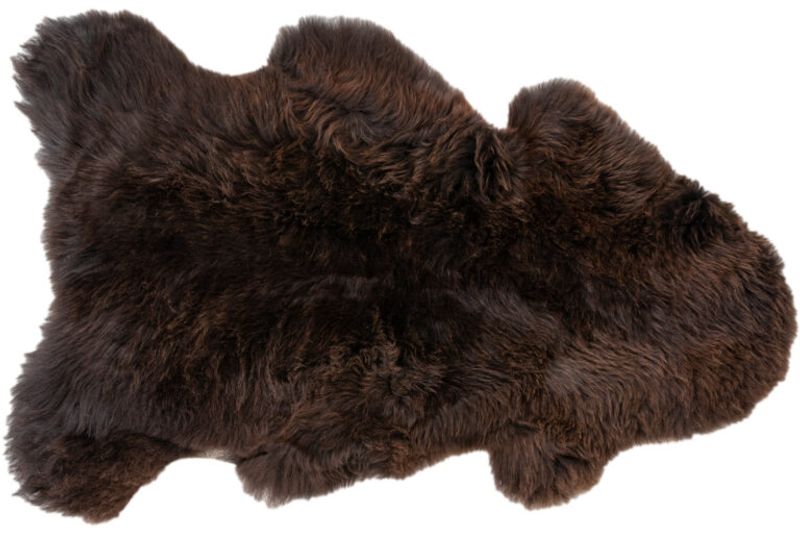Saueskinn brun 90-110x50-59cm