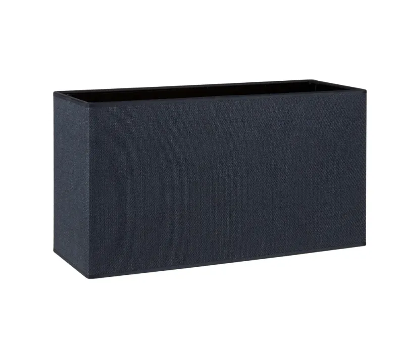 Bordlampe Venice Black  inkl skjerm REKTANGULÆR  h 74 cm