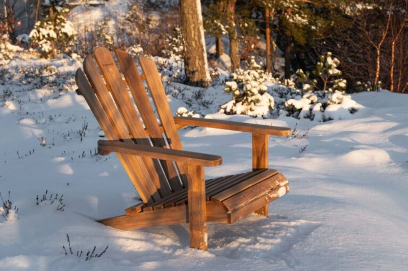 Adirondack stol teak