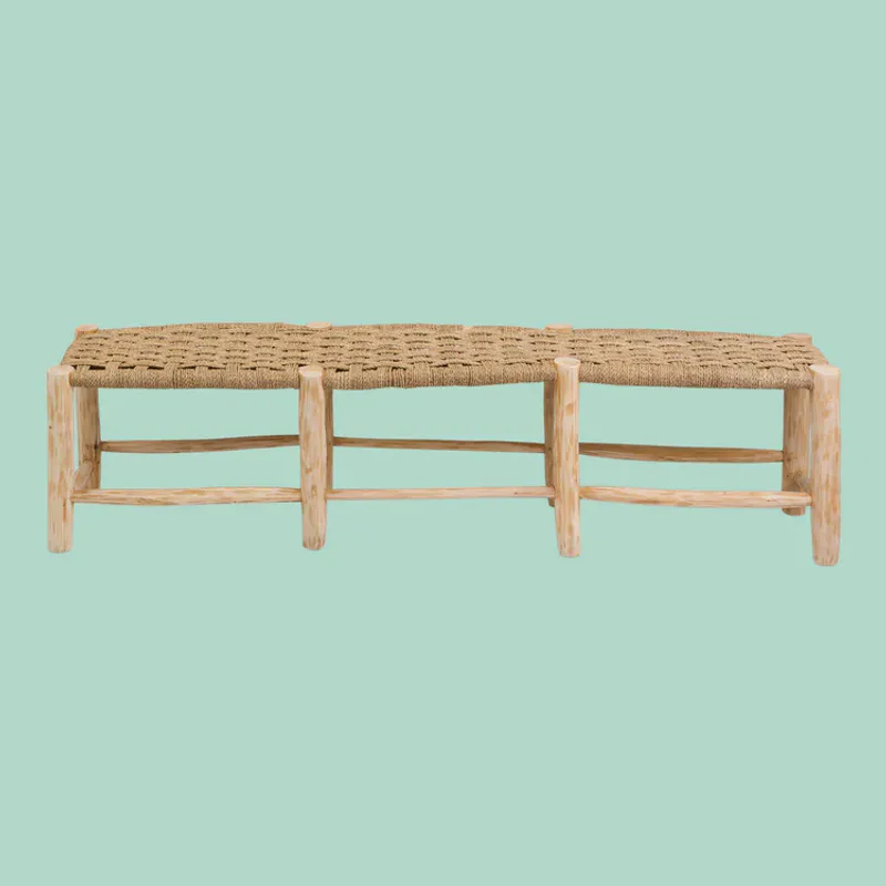 Raffia benk 