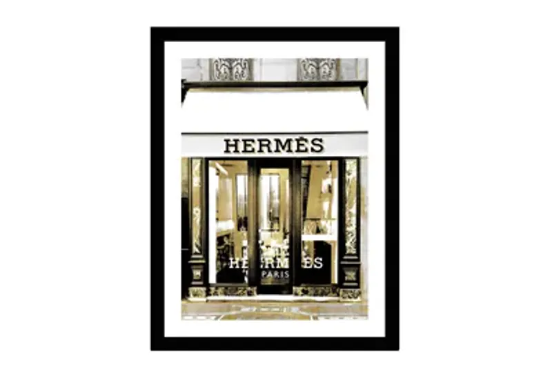 Hermes bilde m ramme 70x90*