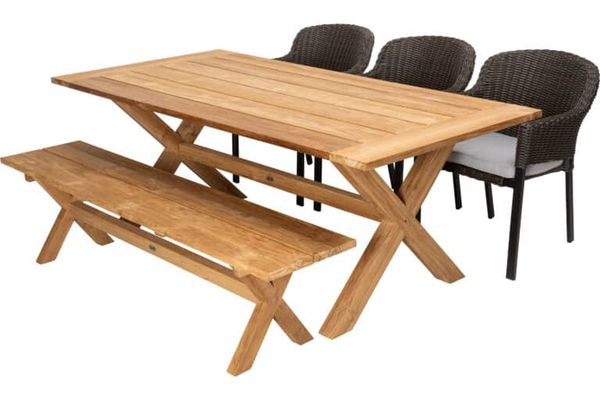 Vardø spisebord teak*