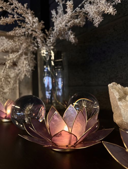 Hovedbilde Telysholder Lotus 