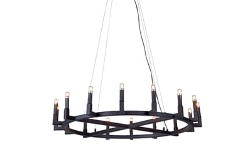 Taklampe MOUNTAIN Ring med 16 lys