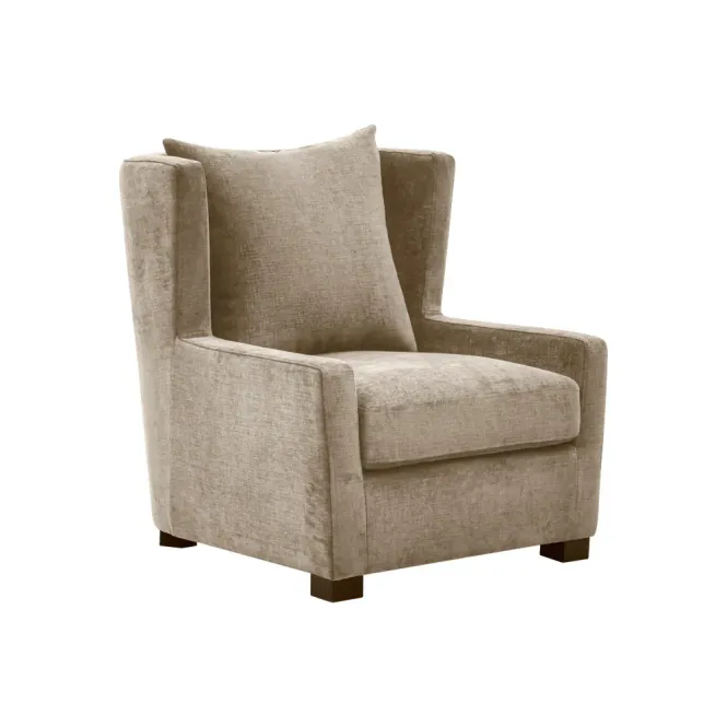 Hovedbilde Lenestol Kingston halvrund B81 D93 H89 chenille