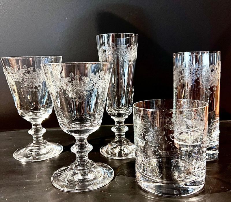 Roses Whisky glass