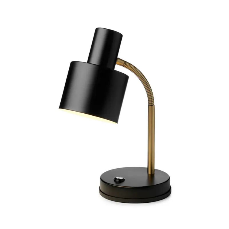 Bordlampe svart 